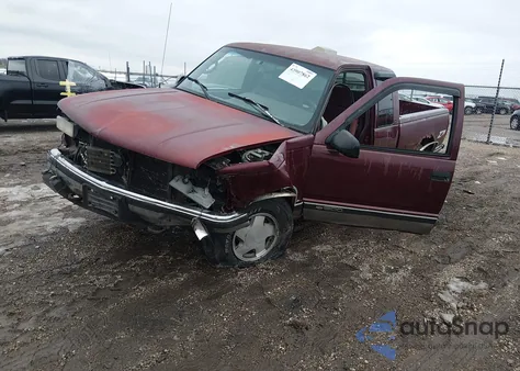 1996 Chevrolet Gmt-400 K1500 из США, поврежденный, VIN 2GCEK19R7T1222714